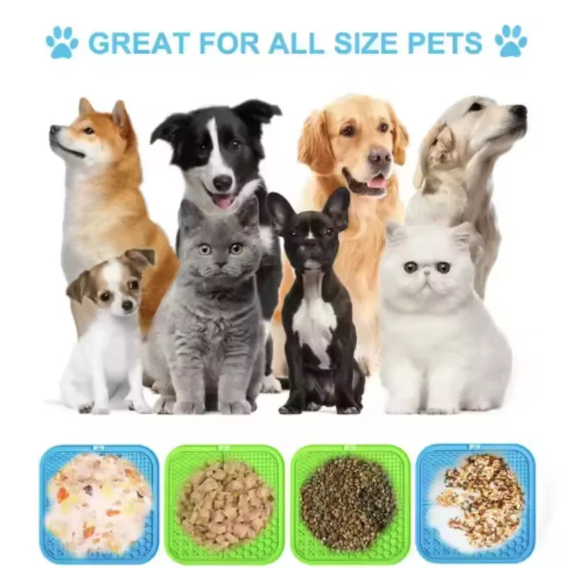 Calming Lick Mat for Dogs & Cats | Mabel the Golden