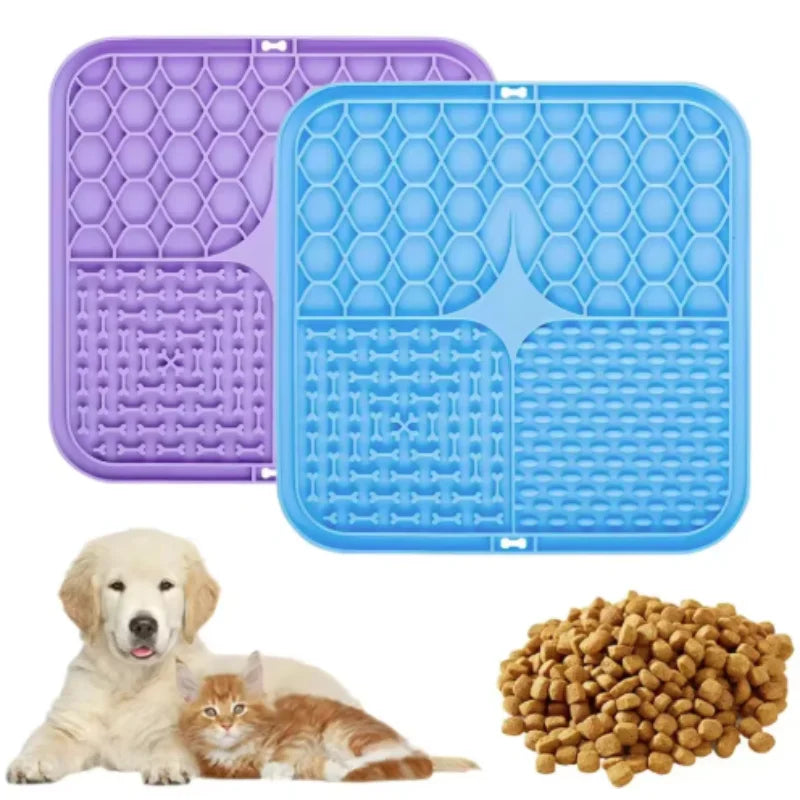 Calming Lick Mat for Dogs & Cats | Mabel the Golden